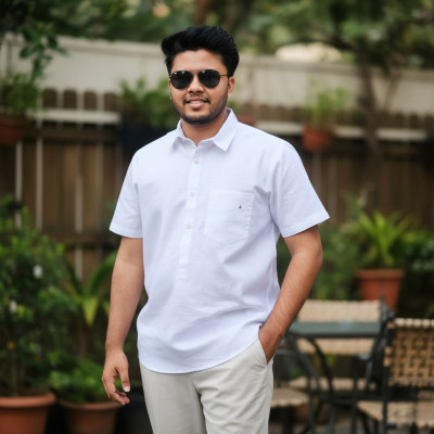 Kerala Shirt || WHITE