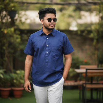 Kerala Shirt || NAVY