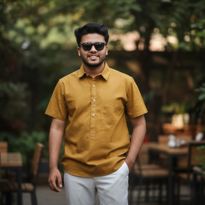 Kerala Shirt || MUSTARD YELLOW