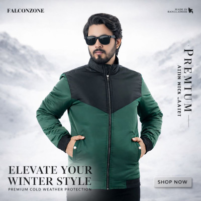 Premium Design High Neck Jacket || N-75