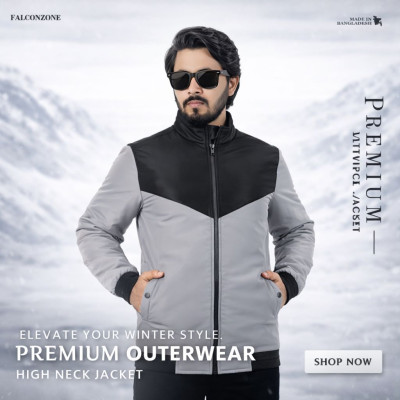 Premium Design High Neck Jacket || N-73