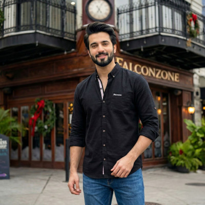 Classic Full Sleeve Shirt || BLACK
