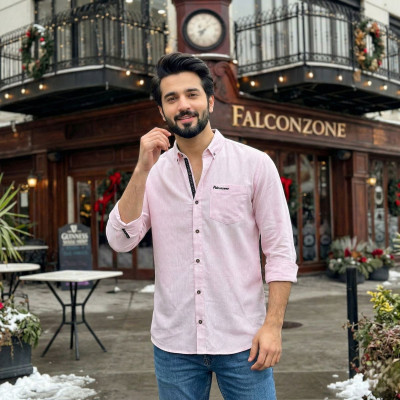 Classic Full Sleeve Shirt || BABBY PINK