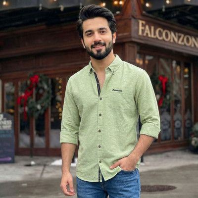 Classic Full Sleeve Shirt || LEMON