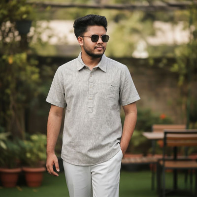 Kerala Shirt || LIGHT GREY